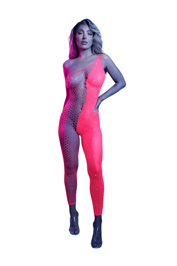 Hyperdrive Rhinestone Bodystocking