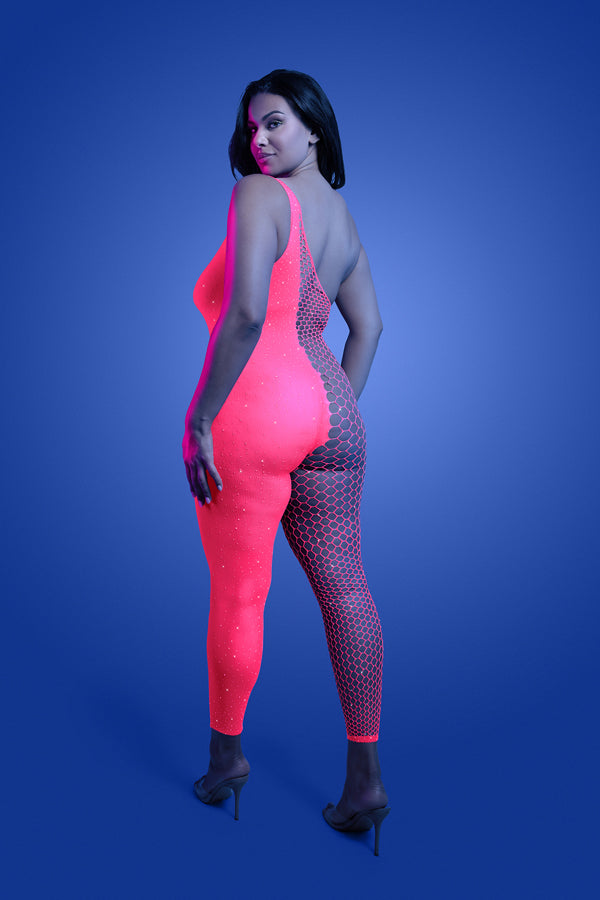 Hyperdrive Rhinestone Bodystocking