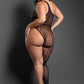Killin' It Asymmetrical Footless Bodystocking