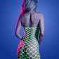 Warning Sign Gartered Dress