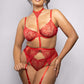 Ruby Bra, Garter Belt & Panty