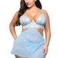 Bralette, Detachable Skirt & Crotchless Pearl G-string