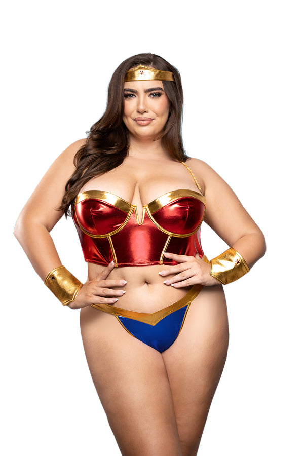 Rope Me In 4 Piece Superhero Costume Set