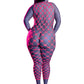 Want It All Reversible Rhinestone Bodystocking & Pasties