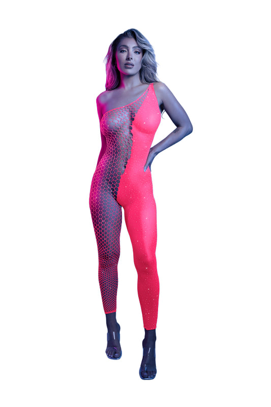 Hyperdrive Rhinestone Bodystocking