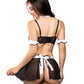 Turndown Service 7pc Maid Costume Set Queen