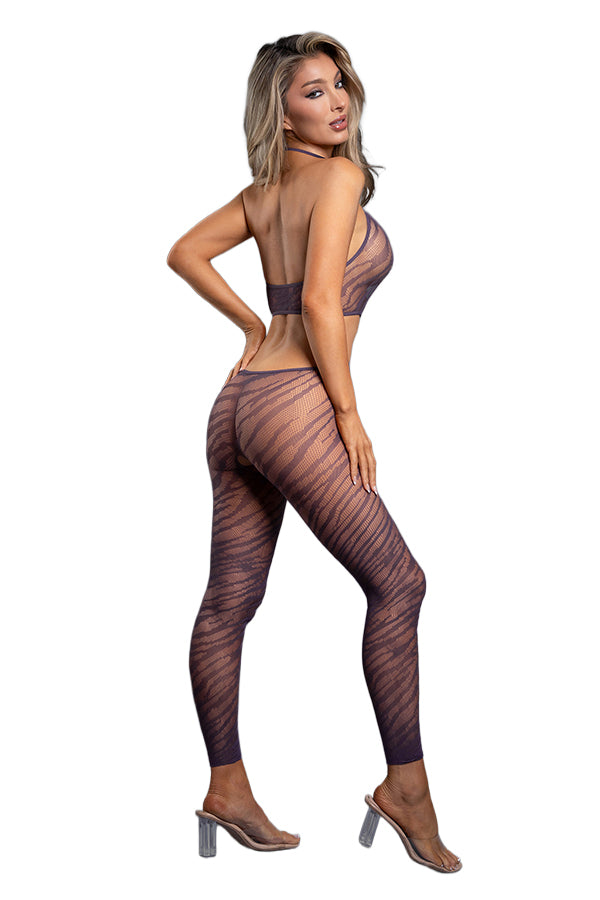 Set Me Free Footless Open Crotch Bodystocking