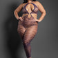 Set Me Free Footless Open Crotch Bodystocking