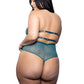 Kasmira Lace Halter Teddy