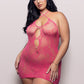 Call Me Baby Criss-cross Halter Dress