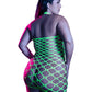 Warning Sign Gartered Dress