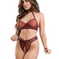 Convertible Bra, Panty & Leash
