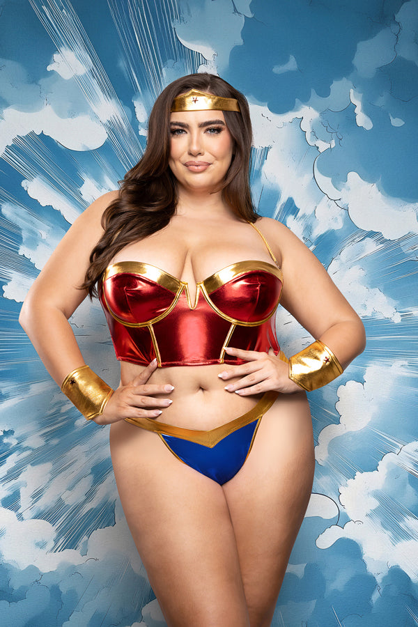 Rope Me In 4 Piece Superhero Costume Set