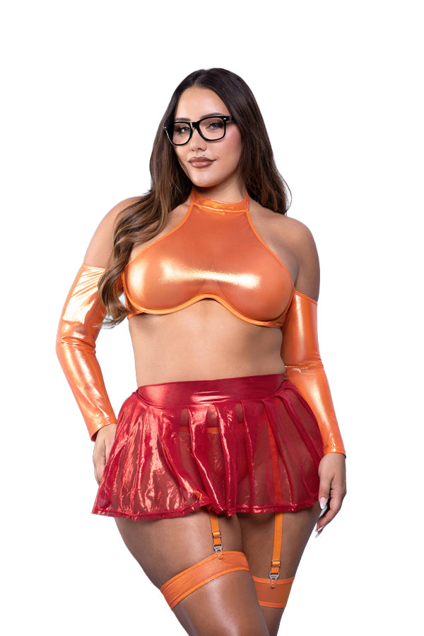 Brainy Bombshell 5pc Costume Set