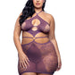 Focus On Me Cut-out Halter Dress
