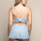 Bralette, Detachable Skirt & Crotchless Pearl G-string