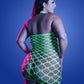 Warning Sign Gartered Dress