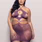 Focus On Me Cut-out Halter Dress