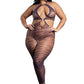 Set Me Free Footless Open Crotch Bodystocking