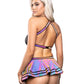 Ready, Let's Glow! 4pc Cheerleader Costume Set Queen