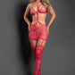 Unmatched Bralette & Harnessed Stocking Skirt